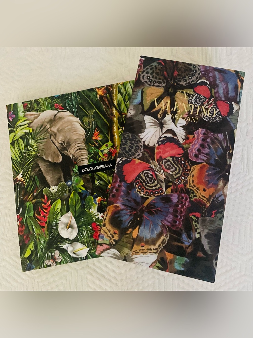 Dolce & Gabbana and Valentino Illustrated Bufferfly Gift Boxes!